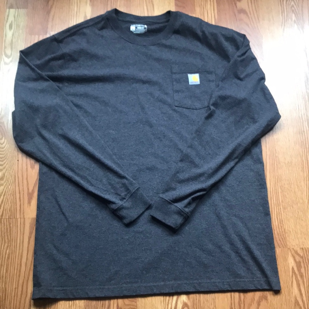 Carhartt Gray Long Sleeve Shirt